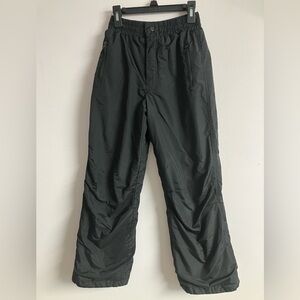 Sportscaster Kid’s/Youth Snow/Winter Ski Pants, Black,  Youth Medium, Insulated